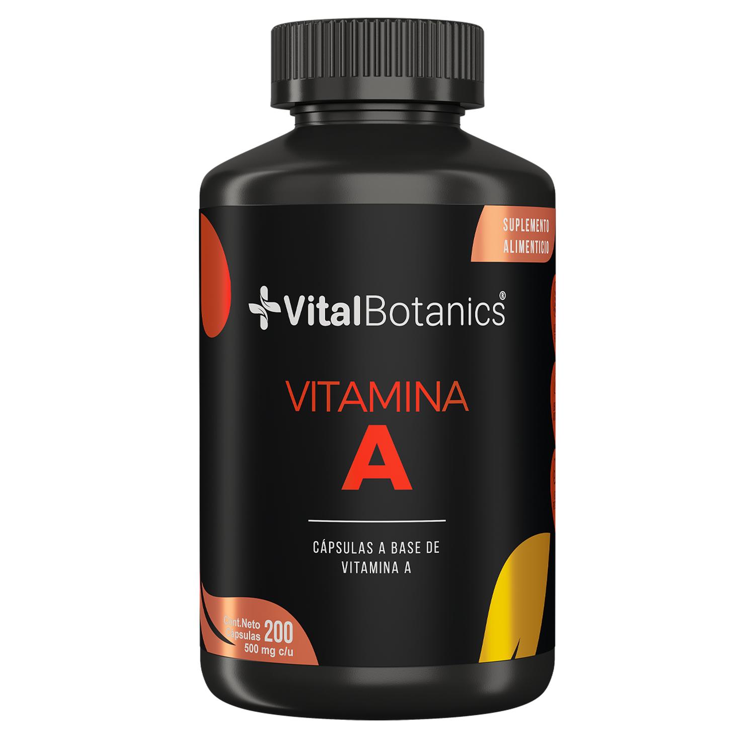 Foto 1 | Vitamina A |200 Capsulas | Suplemento Alimenticio A Base De Vitamina A | Multivitaminico.