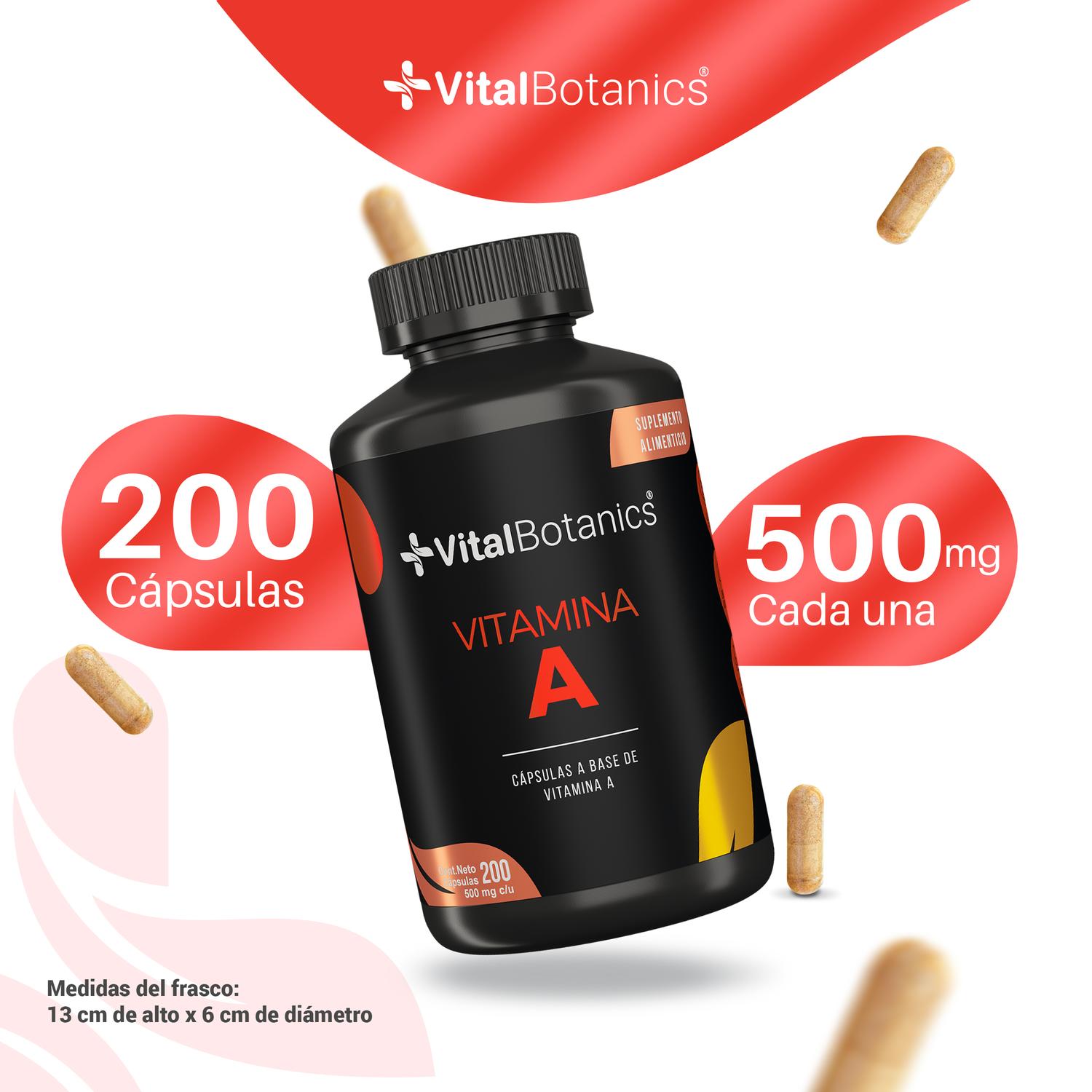 Foto 4 pulgar | Vitamina A |200 Capsulas | Suplemento Alimenticio A Base De Vitamina A | Multivitaminico.
