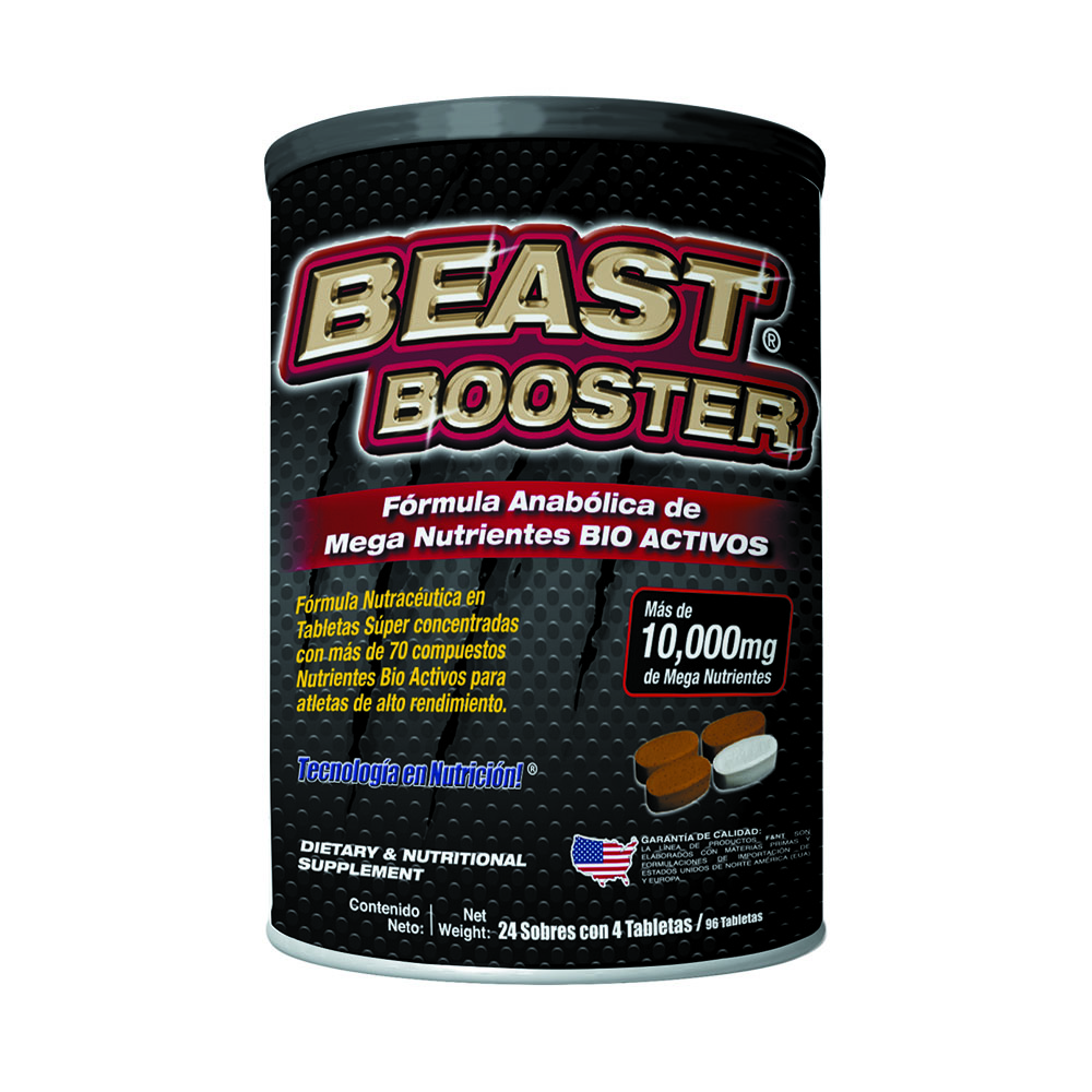 Foto 1 | Multivitamínico Beast Booster F&nt 96 Tabs 24 Serv Premium