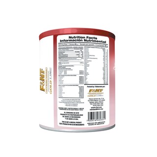 Foto 2 | Suplemento Alimenticio en Polvo Food & Nutrition Technologies Cream Shake Sabor Fresas con Crema Infantil Familiar 600