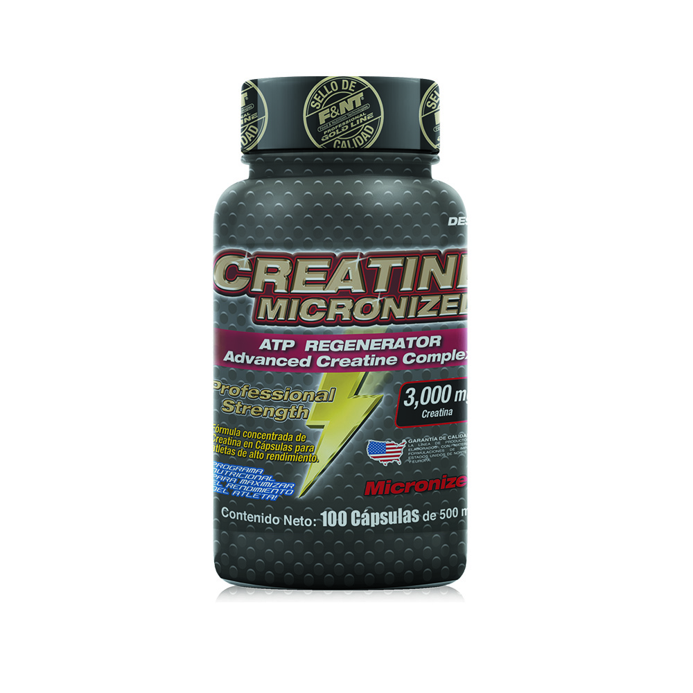 Foto 1 | Creatina Monohidrato 100 Caps F&NT Creatina Pura en Cápsulas