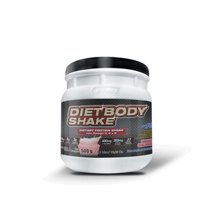 Foto 1 | Malteada Dietética Diet Body Shake Food & Nutrition Technologies 500 gr Sabor Fresas con Crema