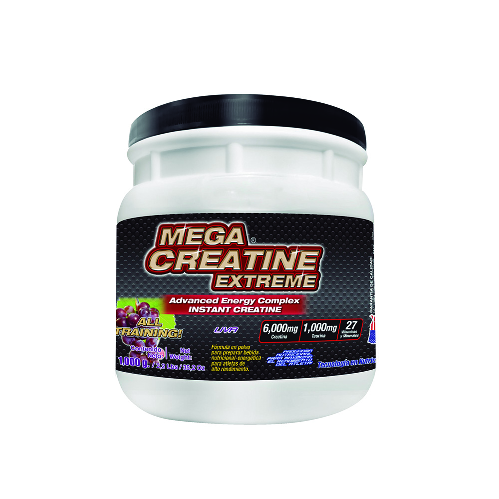 Foto 1 | Mega Creatina Food & Nutrition Technologies 1,000 gr sabor Uva