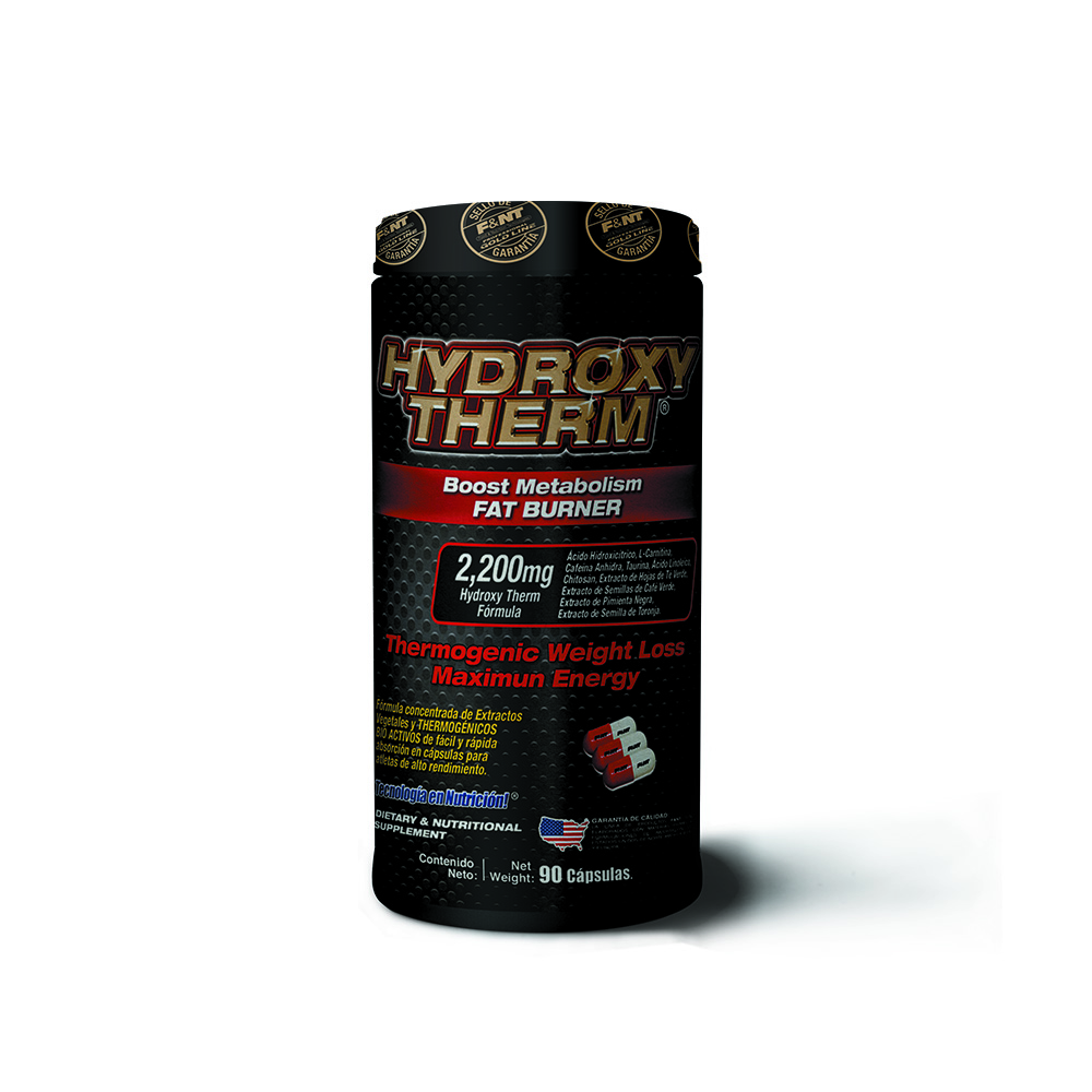 Foto 1 | Hydroxy Therm Food & Nutrition Technologies Boost Metabolism Fat Burner 90 Cápsulas