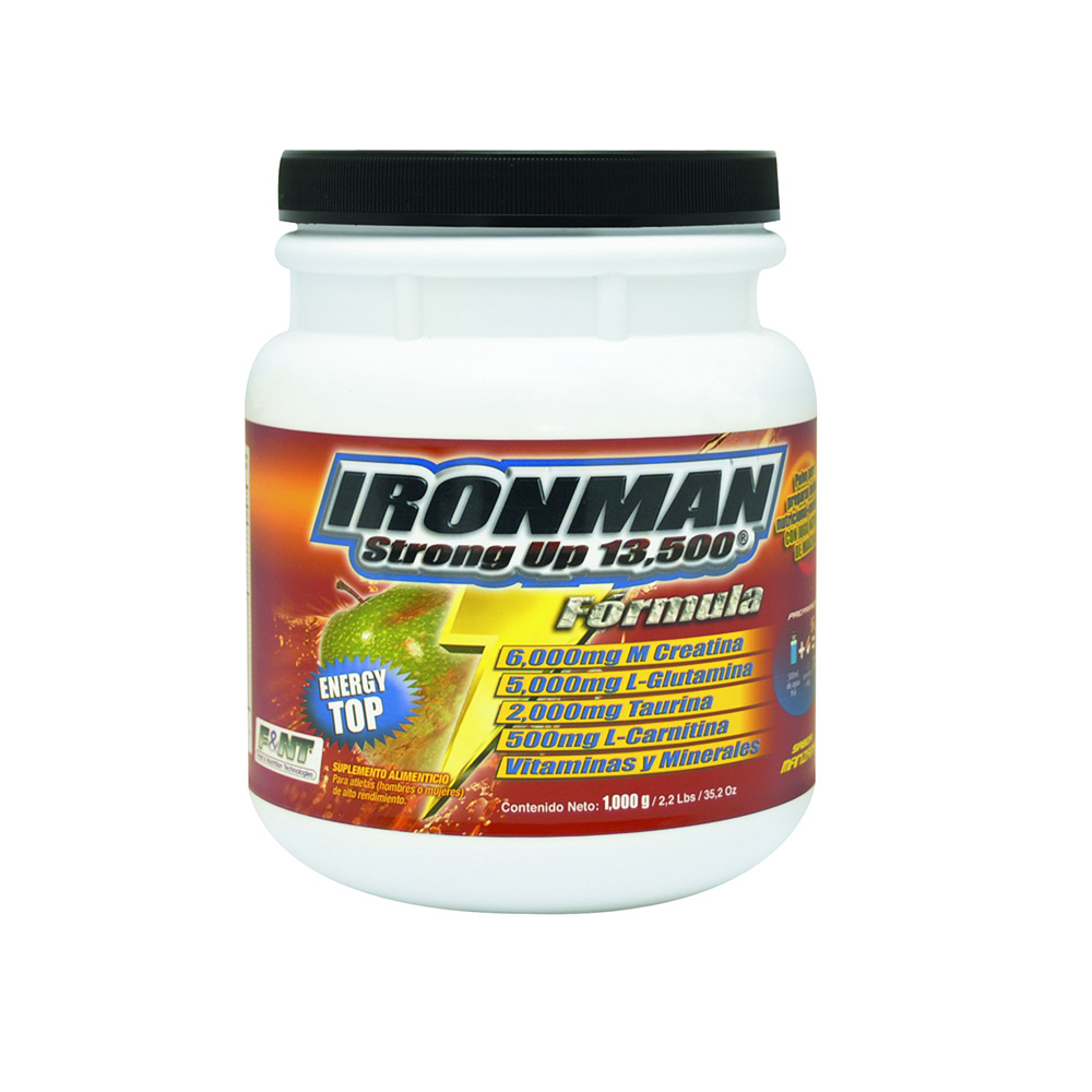 Iron Man F&nt Creatina Glutamina Taurina Carnitina Vitamina