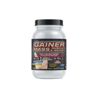 Foto 1 | Gainer Mass Muscle & Weight 2000 g Proteína F&nt Sabor Nuez
