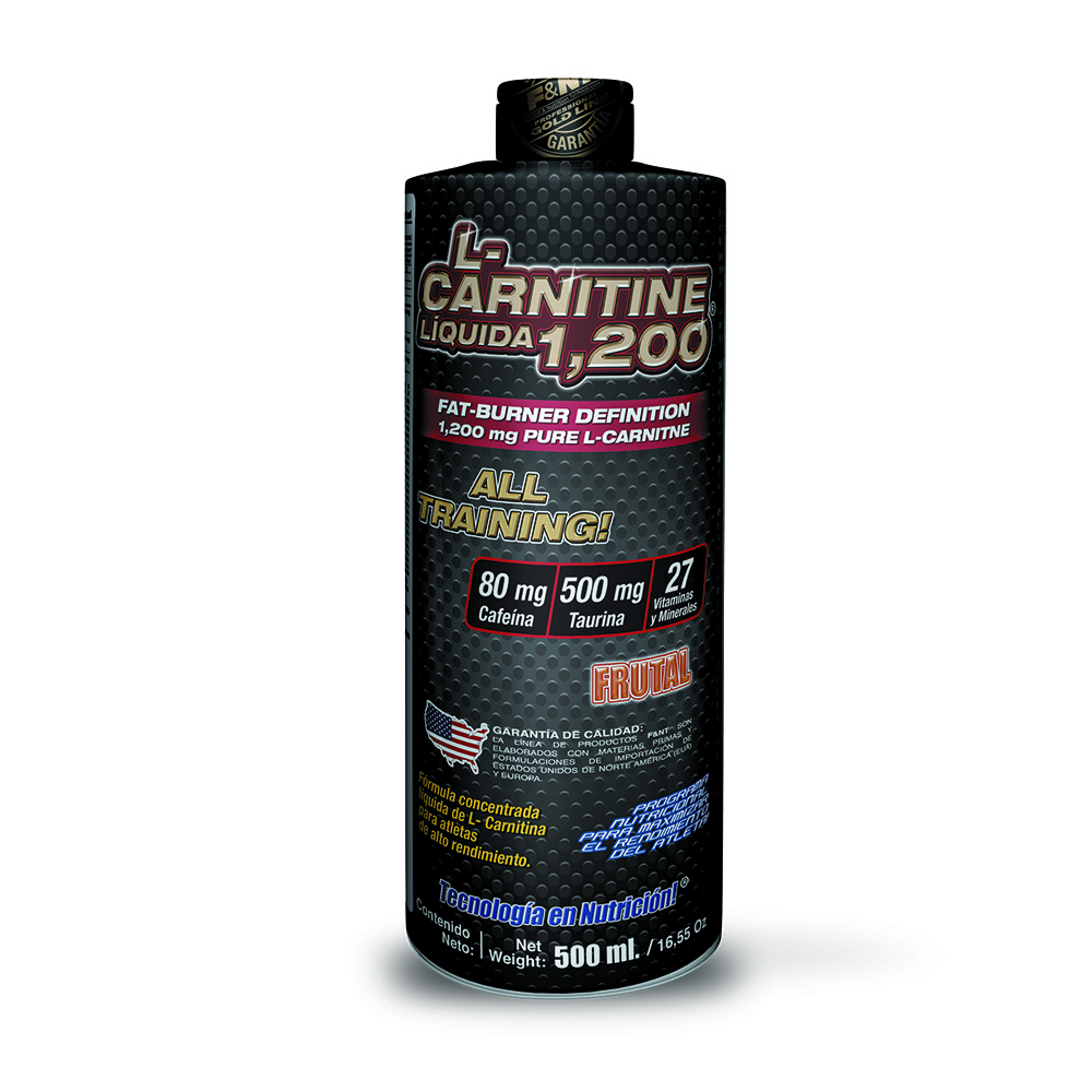 Foto 1 | Carnitina Taurina Cafeína Líquida Food and Nutrition Technologies 500 Ml L-carnitina
