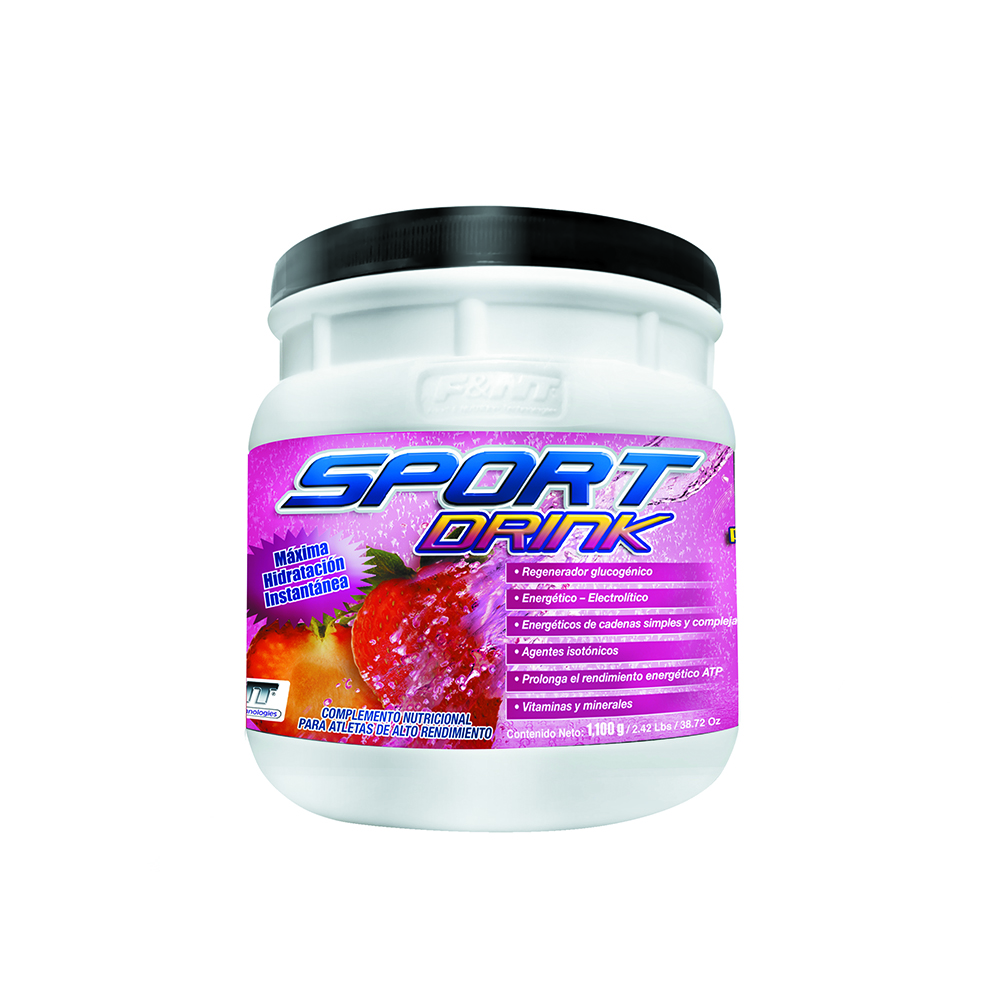 Foto 2 pulgar | Sport Drink 1,100 gr Food & Nutritions Technologies Electrolitos Sabor Fresa