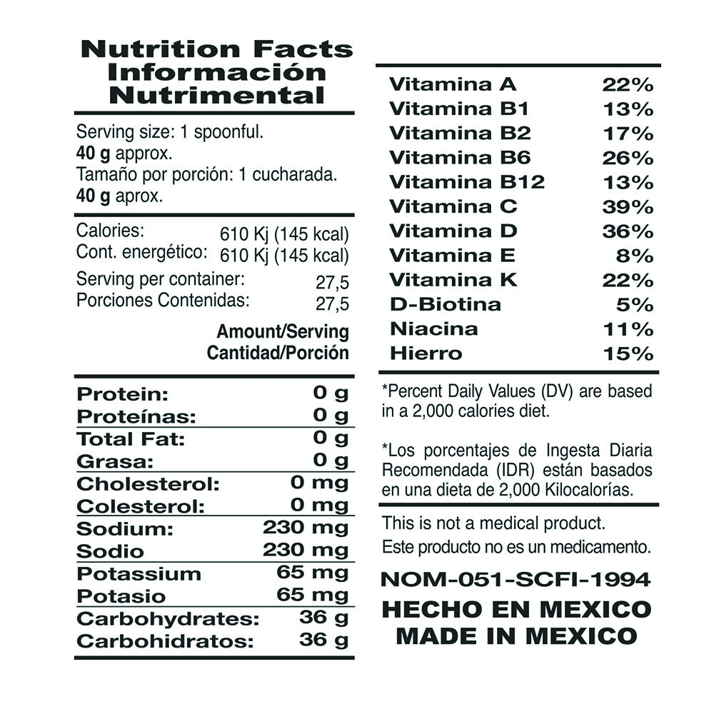 Foto 4 pulgar | Sport Drink 1,100 gr Food & Nutritions Technologies Electrolitos Sabor Fresa