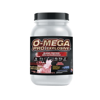 Foto 1 | Proteína Whey Omega Pro Explosive Food & Nutririon Techonologies Bajo Carb sabor Fresas con Crema 1,500 gr
