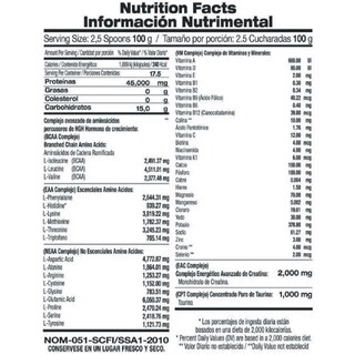 Foto 3 | Proteína Sabor Chocolate 1.750 Gr F&nt Alfa-lactoalbúmina