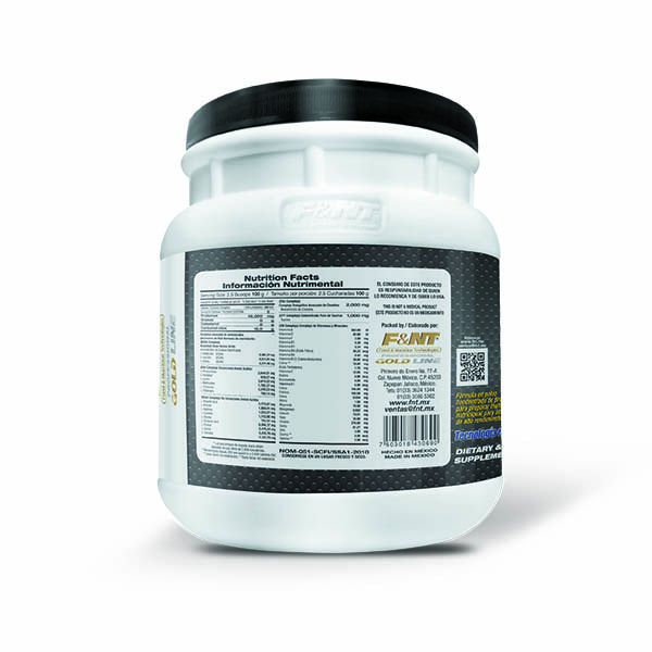 Foto 3 pulgar | Proteína Whey Protein F&nt 500 g 1.1 Lbs 45g P/s Sabor Fresas con Crema