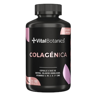 Foto 1 | Colágeno Hidrolizado C Biotina 180 Capsulas | Vitalbotanics