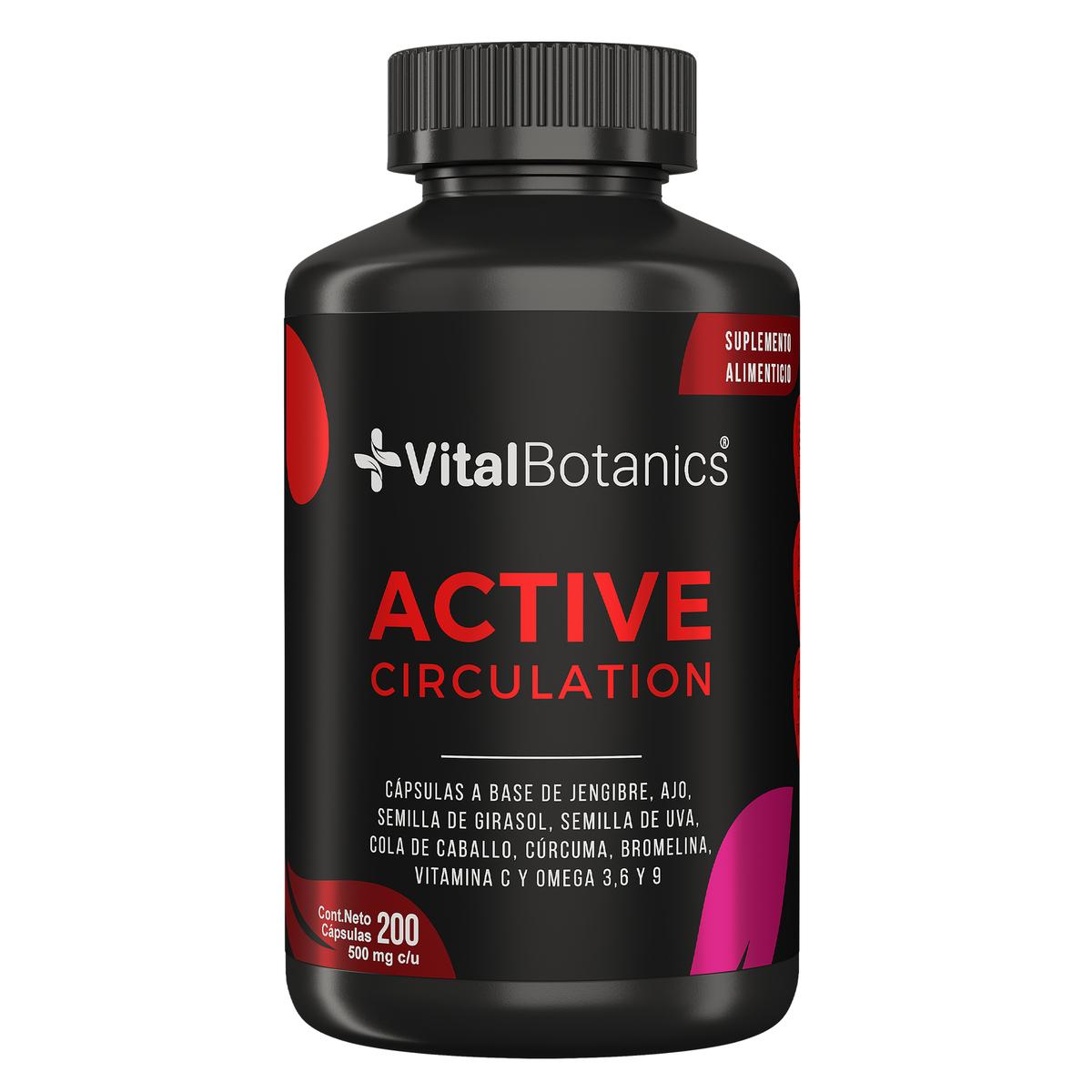 Foto 1 | VitalBotanics Suplemento a base de Jengibre, Ajo, Cúrcuma, Vitamina C, Omega 3, 6 y 9 Semilla de Uva 200 Capsulas de
