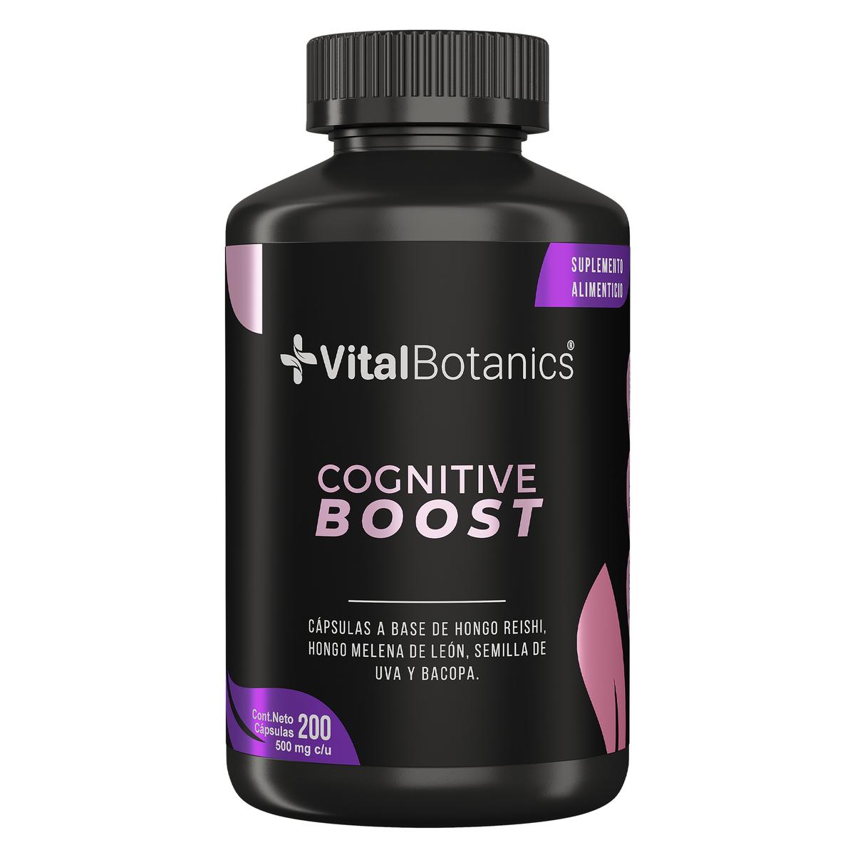 Foto 2 pulgar | Cognitive Boost Nootropico 200 Capsulas | Vitalbotanics