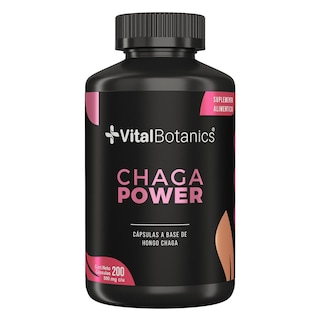 Foto 1 | Suplemento Hongo Chaga Power 200 Capsulas | Vitalbotanics
