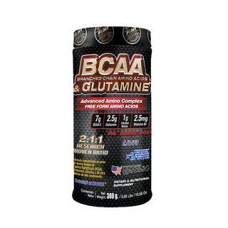 Foto 1 | Bcaa & Glutamine Aminoácidos F&nt Sabor Uva de 300 g