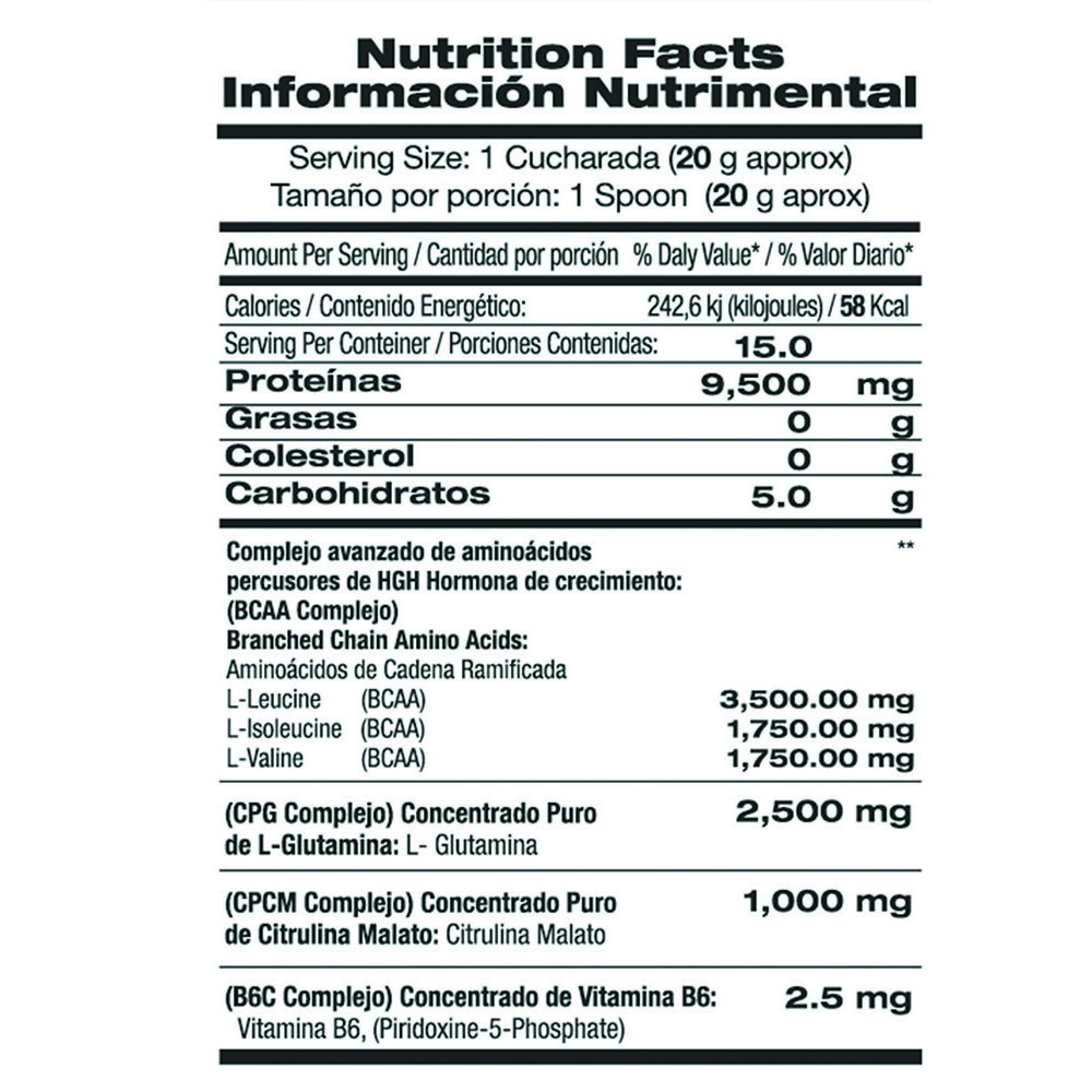 Foto 3 | Bcaa & Glutamine Aminoácidos F&nt Sabor Uva de 300 g