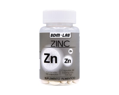 Foto 1 | Suplemento Alimenticio Zinc Bdmlab de 60 Cápsulas