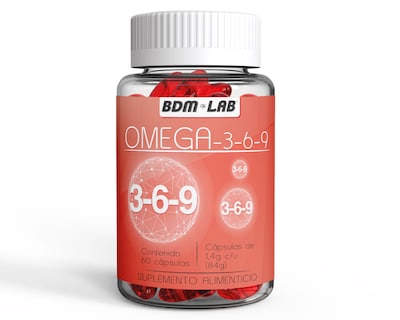 Foto 1 | Suplemento Alimenticio Omega 3-6-9 Bdmlab de 60 Cápsulas