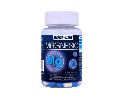 Foto 1 | Suplemento Alimenticio Magnesio Bdmlab Frasco con 30 Cápsulas