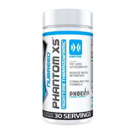 Nubreed Phantom XS- Quemador Nocturno 120 Capsulas
