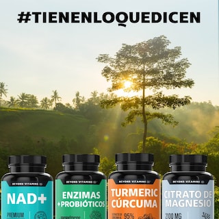 Foto 8 | Turmeric Cúrcuma con Extracto de Raíz de Cúrcuma, Pimienta Negra y Vitaminas Suplemento Alimenticio Beyond V