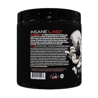 Foto 3 | Pre Entreno Psychotic Black Insane Labz Oxido Nítrico 35 Servicios Fruit Punch