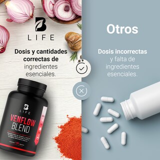 Foto 6 | Venflow Blend de 180 Cápsulas Ingredientes Naturales. Venflow Blend B Life
