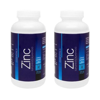 Foto 1 | Dos Frascos de Zinc Essentials con 90 capsulas Cada Uno