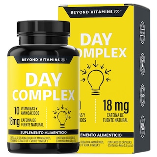 Foto 1 | Day Complex con Vitaminas Minerales y Aminoácidos Suplemento Alimenticio con 60 Cápsulas