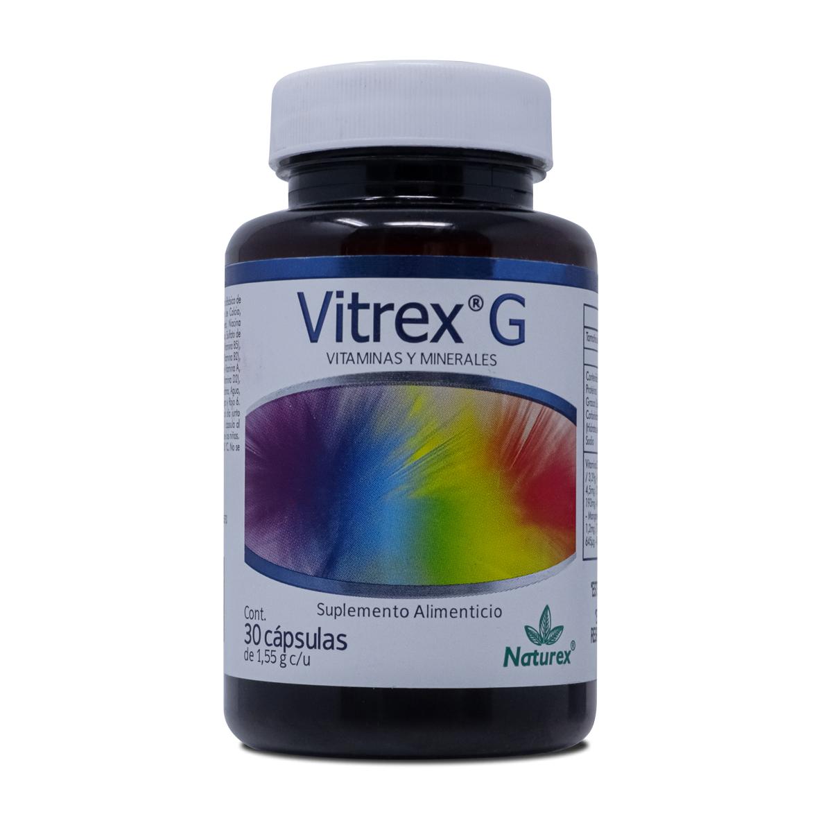 Vitrex G Naturex Frasco con 30 Capsulas
