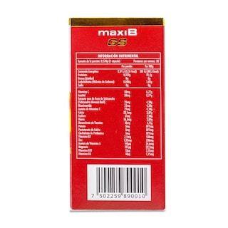 Foto 3 | Suplemento Alimenticio Multivitamínico Naturex Maxi B con 30 Cápsulas