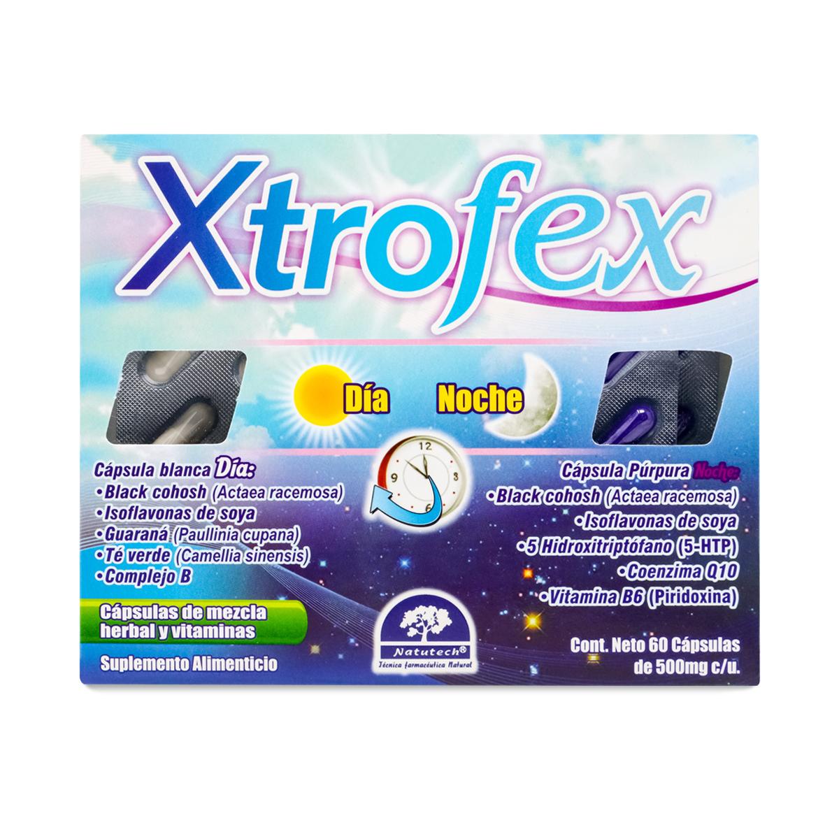 Foto 3 pulgar | Capsulas de Mezcla Herbal y Vitaminas Xtrofex Naturech con 60 Capsulas de 500 Mg