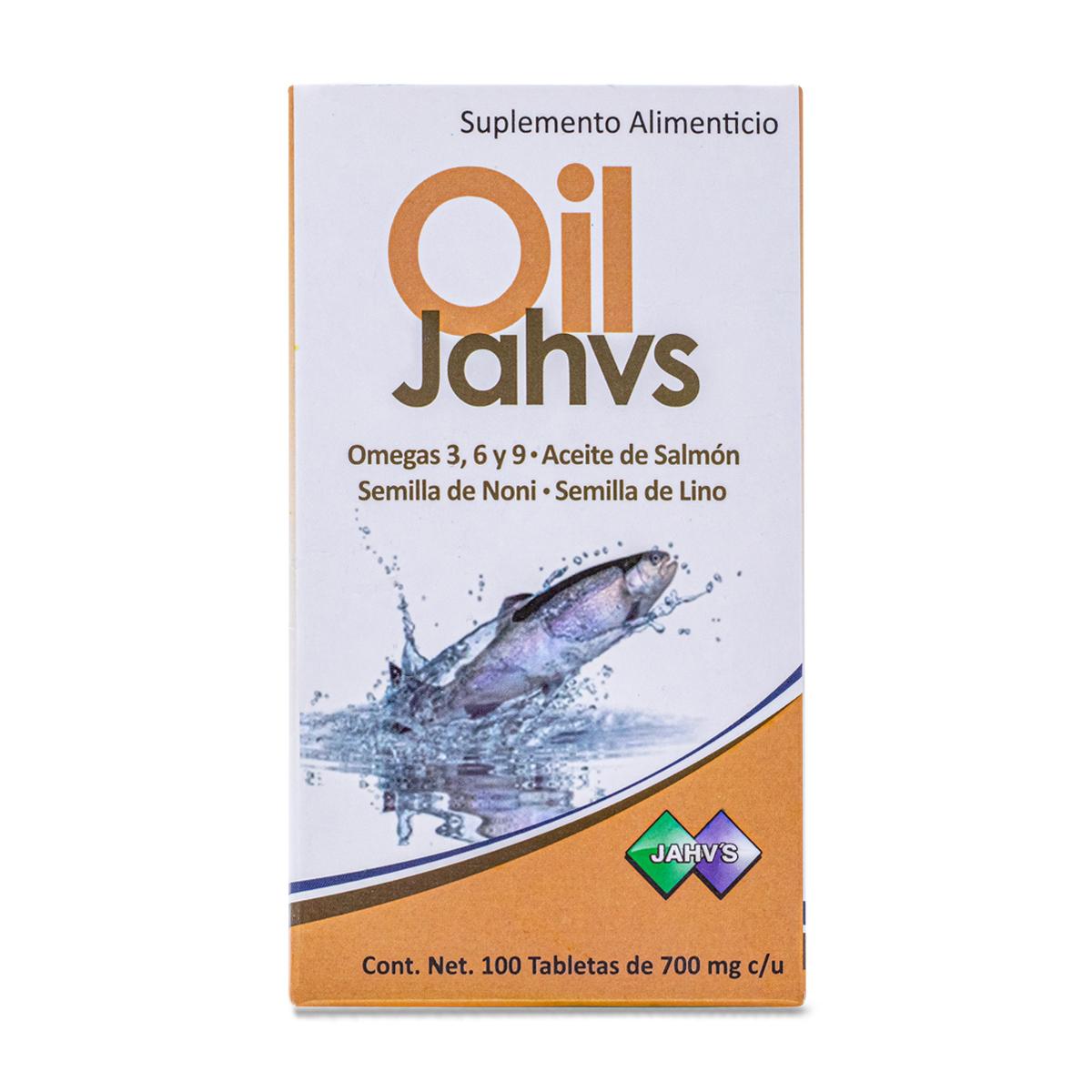Foto 1 | Suplemento Alimenticio Oil Natural Jahvs Omega 3,6 y 9 Aceite de Salmon Semilla de Nori y Semilla de Lino 10