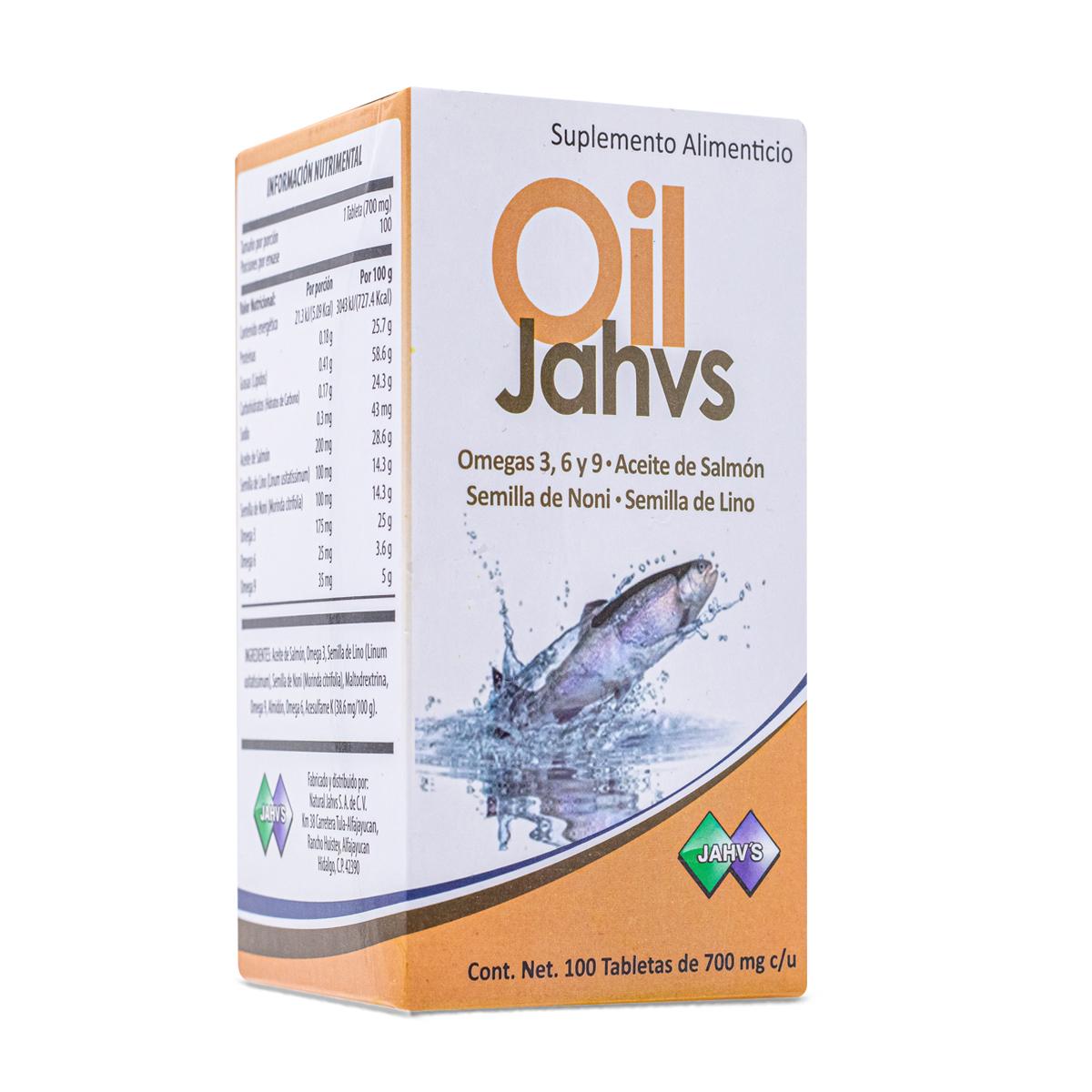 Foto 3 | Suplemento Alimenticio Oil Natural Jahvs Omega 3,6 y 9 Aceite de Salmon Semilla de Nori y Semilla de Lino 10
