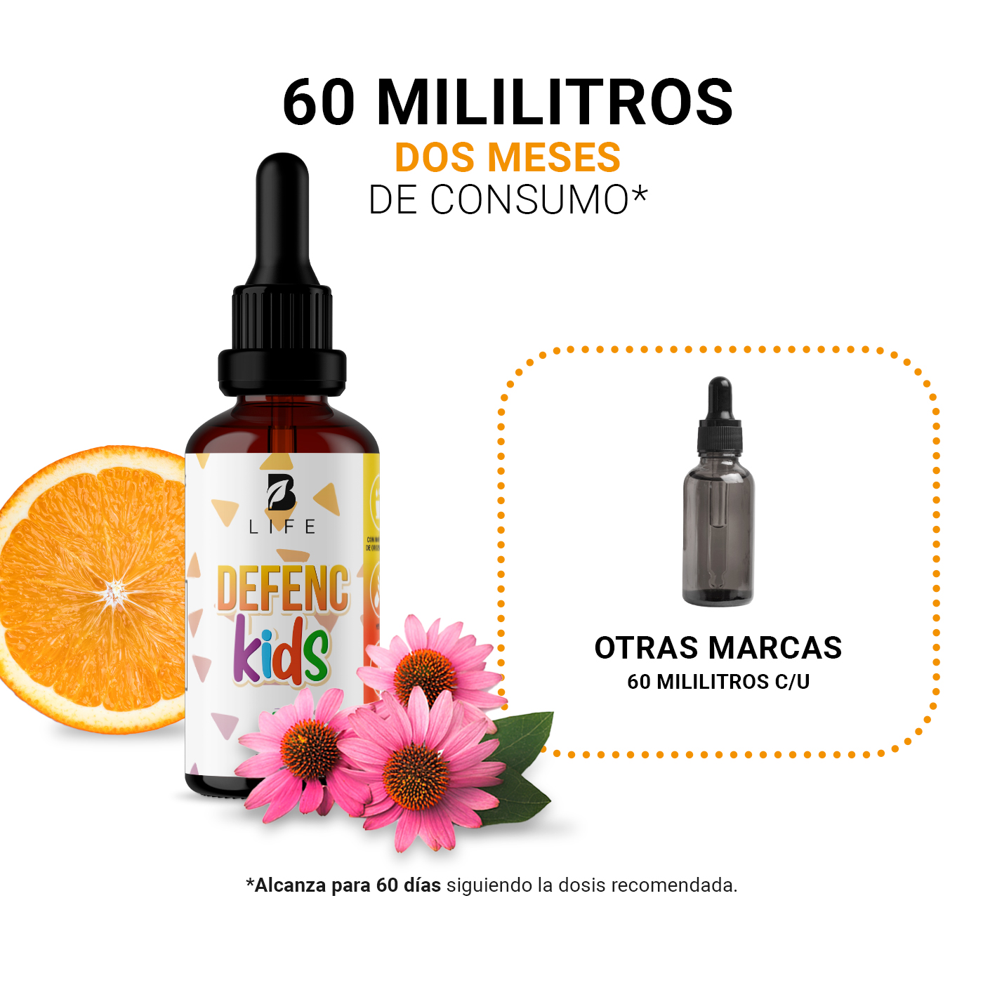 Foto 6 pulgar | Fórmula Sistema Inmune Liquido en Gotas para Niños B Life