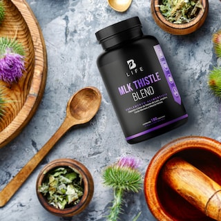 Foto 8 | Suplemento B Life Milk Thistle con Dandelion 180 Cápsulas