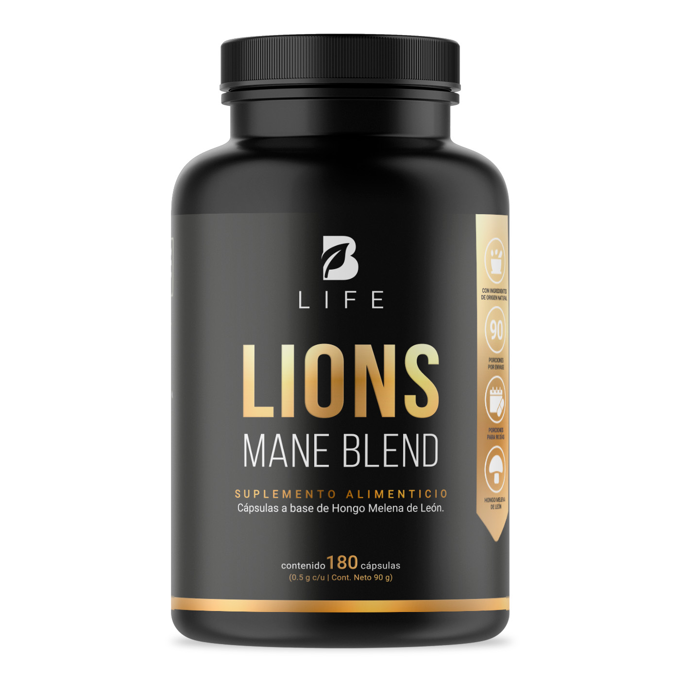 Foto 2 pulgar | Suplemento Alimenticio B Life Lions Mane Blend 180 Cápsulas