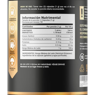 Foto 2 | Suplemento Alimenticio B Life Lions Mane Blend 180 Cápsulas