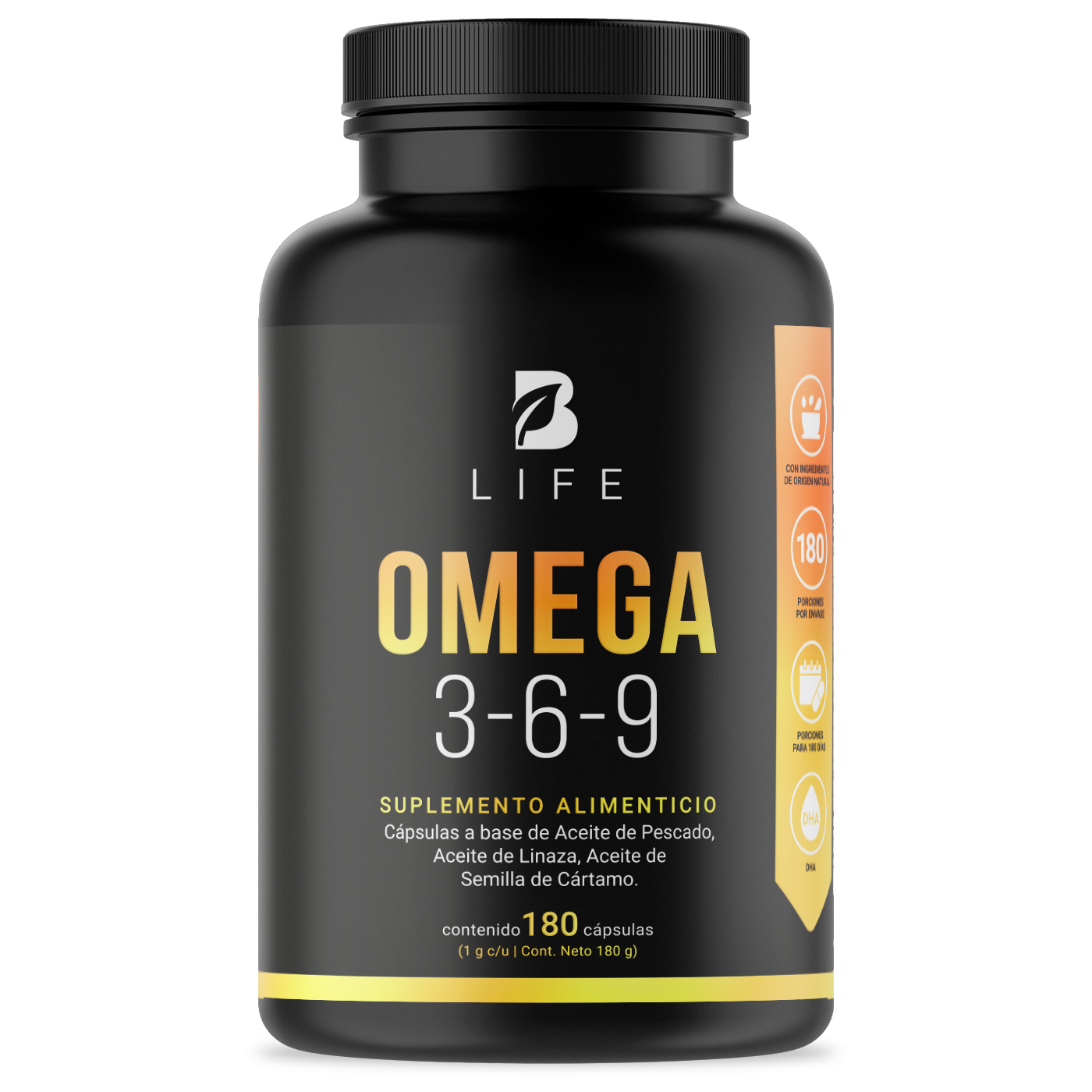 Foto 2 pulgar | Omega 3 - 6 - 9 B Life