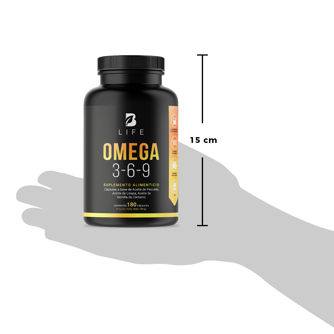 Foto 8 pulgar | Omega 3 - 6 - 9 B Life