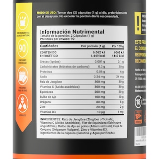Foto 2 | Immun Blend 180 Cápsulas Ingredientes Naturales Immune Blend B Life