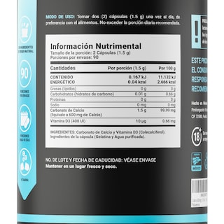 Foto 2 | Suplemento Alimenticio B Life Calcium +D3 180 Cápsulas