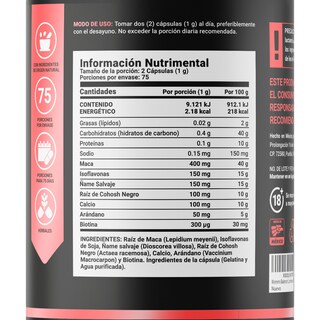 Foto 2 | Womens Zen de 150 Cápsulas Ingredientes Naturales Womens Zen B Life