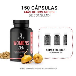 Foto 5 | Womens Zen de 150 Cápsulas Ingredientes Naturales Womens Zen B Life