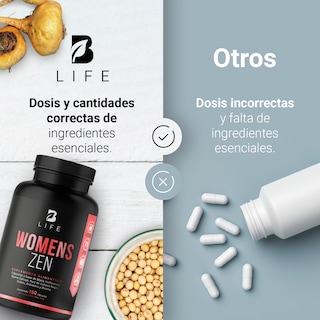 Foto 6 | Womens Zen de 150 Cápsulas Ingredientes Naturales Womens Zen B Life