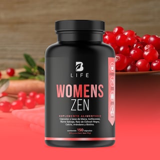 Foto 8 | Womens Zen de 150 Cápsulas Ingredientes Naturales Womens Zen B Life