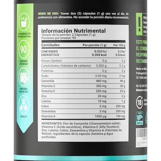 Foto 2 | Suplemento Alimenticio B Life para Visión 180 Cápsulas