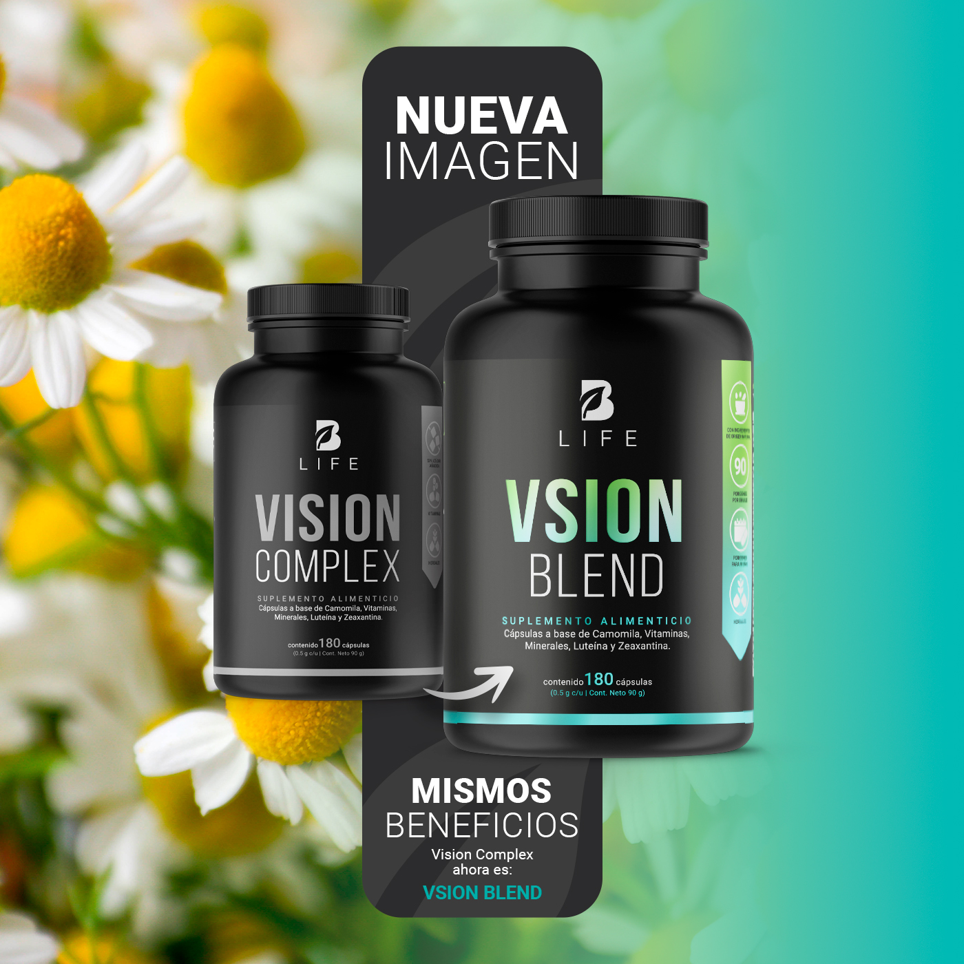 Foto 4 pulgar | Suplemento Alimenticio B Life para Visión 180 Cápsulas